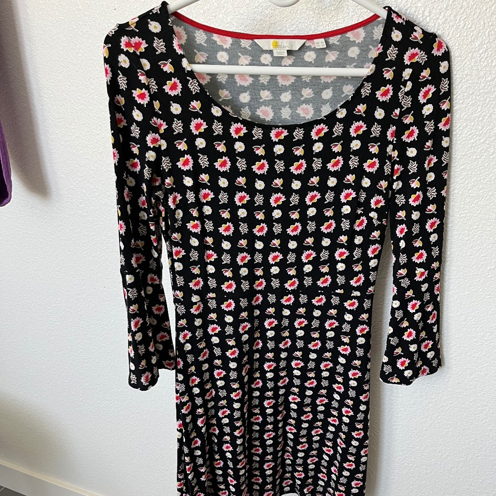 Boden Tunic Dress 3/4 sleeves